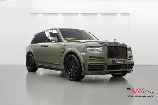 Rolls-Royce Cullinan Black Badge Mansory